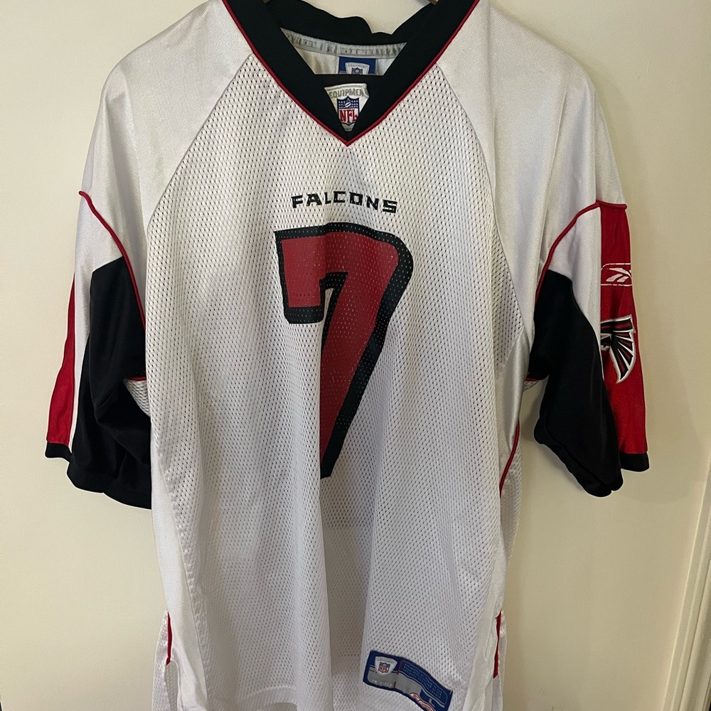 Mens Large Reebok Mike Vick Jersey Falcons